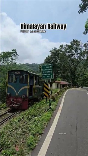Himalyan train #ndm6 Locomotive #railfans #toytrain #reels #rairailfan