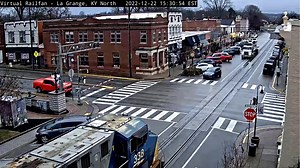 full video https://fb.watch/hBXHKXYFEy/ #lagrangeky #trains #virtualrailfan #webringthetrainstoyou #railroads #railfans #trainwatching | Virtual Railfan