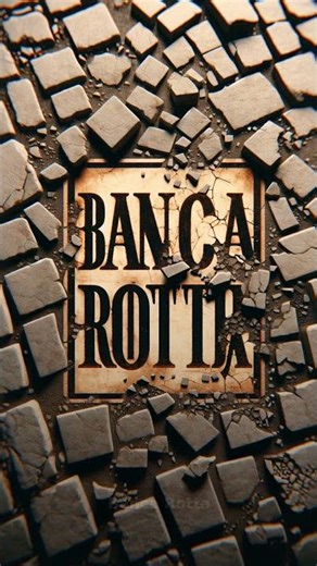 Bankrupt Literally Means a Smashed Bench