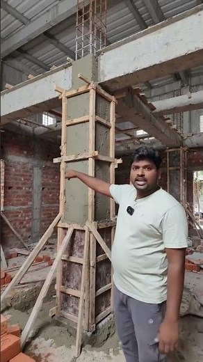 Old House Repair: How to Safely Add a Support Pillar #constructiontips #civilwork #homerestoration