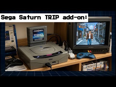 Sega Saturn Project TRIP Add-On #segasaturn #sega #retrogaming #gaming #games #gaminghistory