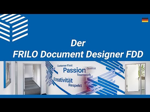 FRILO Document Designer