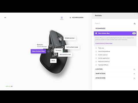 How to save up to 33% of time using Actions Ring shortcuts with MX Master 4