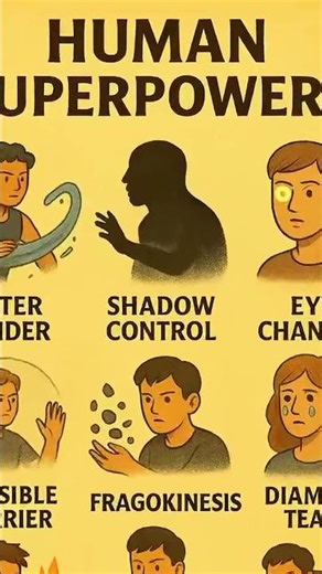 🌎 DISCOVER TYPES OF HUMAN SUPERPOWERS 🏋️ | Pt:03 . . #foryou #humansuperpowers