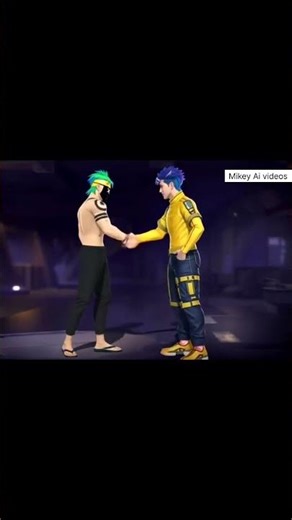 wolfram and free fire character. edited by Miley Ai videos