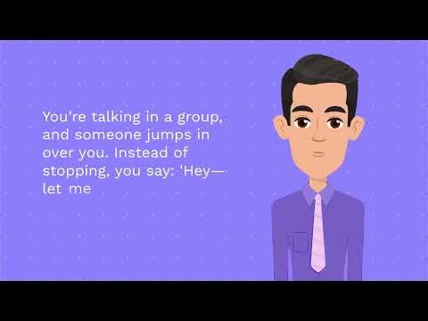 Say THIS When Someone Interrupts You (Stop Getting Talked Over)