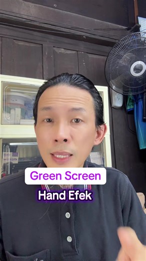 Tutorial Efek Tangan dengan Green Screen di TikTok