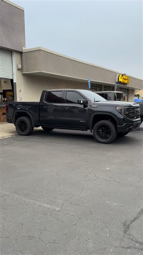 2025 GMC 1500 AT4 with a @readylift 1.75” leveling kit, 20” @fueloffroad wheels, and Toyo tires. #4wp #4wpbuilds #4wheelparts #4wheelpartsofficial @4wheelpartsofficial #trophytruck #offroad #trucksofinstagram #jeepsofinstagram #stockton #209 #stocktontrucks #gladiator #stocktonjeeps #Lodi #overland #toyota #tacoma #jeep #jl #wrangler #ford #chevy #gmc | 4 Wheel Parts - Stockton