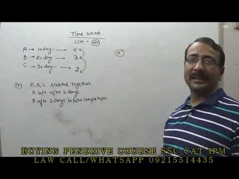 Time and Work Made Easy | Fast Tricks to Solve Questions in Seconds Session 1 by Dinesh Miglani