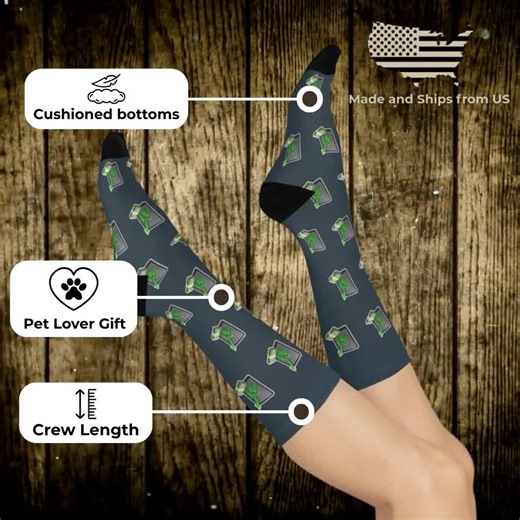 Financial Advisor Socks - Finance Professional Cushioned Crew Socks - Etsy