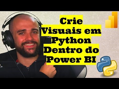 Como criar visuais com python no power bi passo a passo