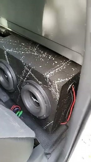custom subwoofer box single cab truck