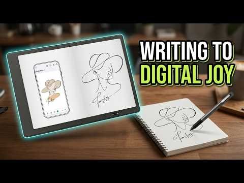 Never dig through notebooks again - XPPen Note Plus Review & Unboxing