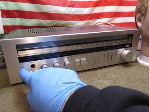 DEMO OF VINTAGE SANSUI R-7 STEREO RECEIVER FOR SALE