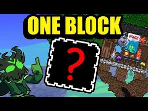 One Block Challenge Treehouse! | Terraria 1.4.5