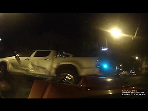 Toyota Hilux runs red light and gets T boned - Launceston Tasmania