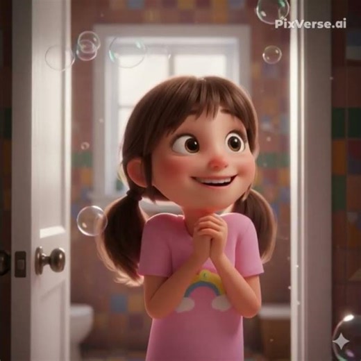 Riro the Chick’s Bubble Bath Adventure 🐥🛁 | Cute Animation Shorts #cute #storyforkids