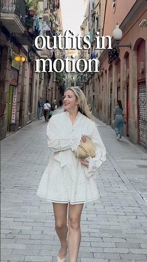 5 Outfits I Wore in Barcelona 🇪🇸 | Full Travel Vlog Live