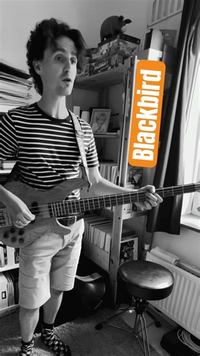 On the long road to making a cool bass guitar cover of this classic !