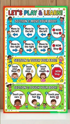 move to left move to the right song children dance song #children #playsongs