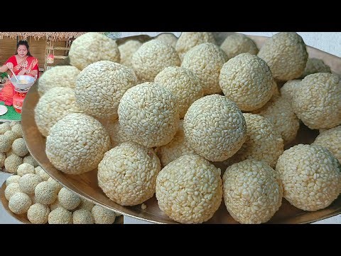 সঠিক মাপসহ তিলের নাড়ু,এইভাবে বানালে সব থেকে সেরা হবে |tiler naru recipe