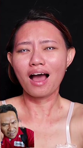 This Halloween transformation matched the music TOO perfectly🔥 #viralshorts #shorts #helloweenmakeup