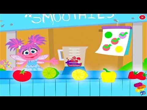 Abby's Smoothie Maker|Sesame Street Games|Games for Kids