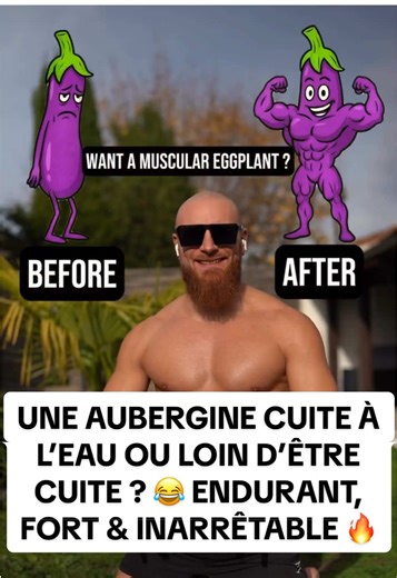 UNE AUBERGINE CUITE À L’EAU OU LOIN D’ÊTRE CUITE ? 😂 ENDURANT, FORT & INARRÊTABLE 🔥 ENREGISTRE • LIKE • COMMENTE • PARTAGE Objectif ⬇️ Améliorer ton endurance, renforcer tes muscles profonds et booster tes performances pour être au top même quand ça dure plus longtemps que prévu. Séance complète ⬇️ • 6 exercices ciblés • 4 séries par exercice • 45 secondes d’effort par exercice • 30 secondes de récupération entre chaque série • Respiration gainage contrôle = combo gagnant pour tenir la distanc