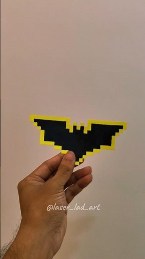 Batman Pixel Art Tutorial #shorts #pixelart #batman #darknight #artchallenge