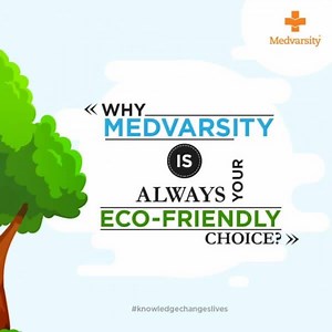 Have you thought how a decision to choose eLearning over traditional learning methods can be environment-friendly? Take a look at who we are now: www.medvarsity.com | Medvarsity | Facebook