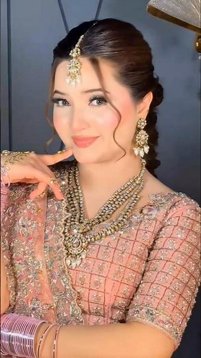 soft makeup look 2026/Rubika Khan Soft Glam Dewy Pink #makeup