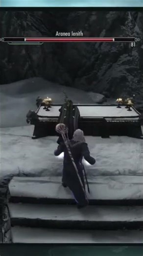 Mannimarco soultraps Priest of Azura in the Black Star! #skyrimroleplay #necromancer #mannimarco