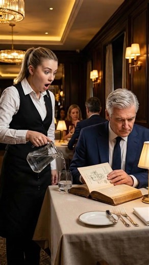 Una camarera pobre dice: «Señor, esa es la firma de mi papá». El multimillonario CEO deja caer su vaso en estado de shock. El aire dentro del restaurante "The Gilded Compass" siempre estaba cargado con el aroma del cuero envejecido, perfumes caros y la inconfundible fragancia de la ambición desmedida. Para Maya Jenkins, de 22 años, sin embargo, ese lugar solo olía a agotamiento. Cada tintineo de los cubiertos de plata contra la porcelana fina era como el tictac de un reloj que contaba los segund