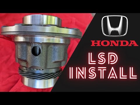 Installing a DC5 Type R LSD into DC5 Base model