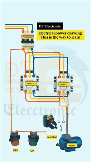 Electrical power drawing This is the way to learn #youtube #vairal #industrial #electric #electrical