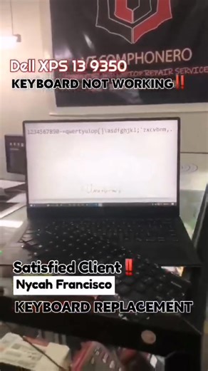 DELL XPS 13 9350 | Built-in Keyboard Replacement. #Dell #DellLaptop #DellXPS139350 #laptoprepair #keyboardreplacement #vtcomphonerorepairservices #vtcomphoneromaragondonbranch #vtcomphoneroshop Erika Franza Bautista-Torres Nycah Francisco | Van Eindree Torres | Facebook