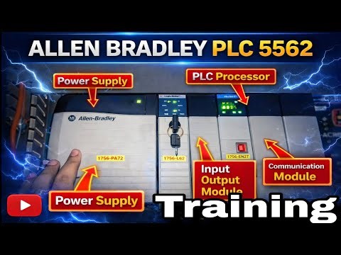 Allen Bradley PLC 5562 Basic Information | Power Supply Communication Module‪@Praful_electricalwala‬