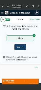 Geographical Nerd Test | Country Quiz #geography