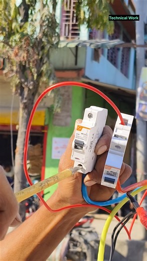 343K views · 7.1K reactions | LED Street light wiring and MCB installation #LED #Street #light #wiring #LEDStreetlightwiring #Lineman #mcb #reelsfb #electricalwork #electrical #ElectricalSafety #explore #trendingreels #viralvideo #viralposts #trending #reelsvideo #reelsviral | Technical Work | Facebook