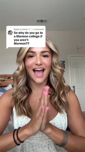 Replying to @amber🤍✨ why I go to a Mormon school as someone whose not Mormon storytime #grwmstorytime #byu #byui #mormonschool #mormontiktok #bigfamily #storytime #college #collegepick #graduation