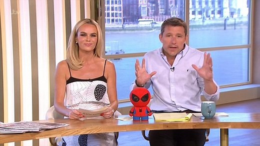 Amanda Holden has an awkward start to hosting This Morning
