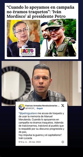 786K views · 10K reactions | GRAVÍSIMO!! Mordisco confirma que Petro recibió su apoyo a la presidencia. | Jota Pe Hernández | Facebook