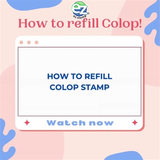 🖋️✨ Master the art of ink refilling for your COLOP stamp with our step-by-step guide! Watch our video tutorial and ensure your stamp stays vibrant and ready for every impression. Say goodbye to dull stamps and hello to continuous efficiency!