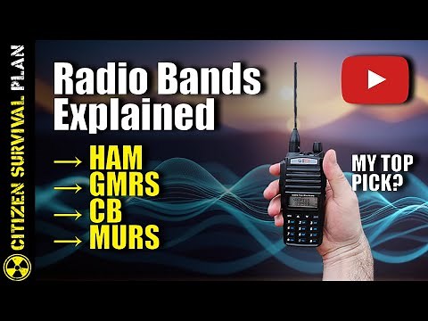Radio Bands Explained: Why I Chose GMRS