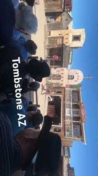 There’s no shortage of shootouts in Tombstone AZ #wildwest #tombstone #arizona