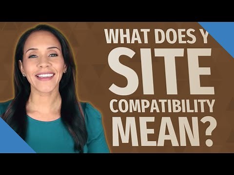 What does Y site compatibility mean?