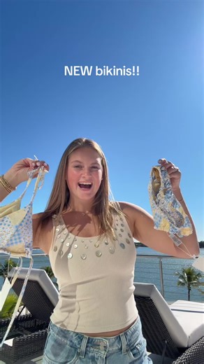 New bikinis!! Tap the link in this video to shop! #affordablebikinis #newbikinis #bluebikinis #europeansummerswim