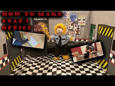 How To Make Your Own DIY FNAF 1 Office Box Build