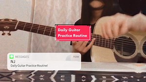 Guitar Practice Routine Tutorial