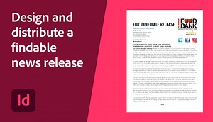 Design and distribute a findable news release | Adobe Education Exchange